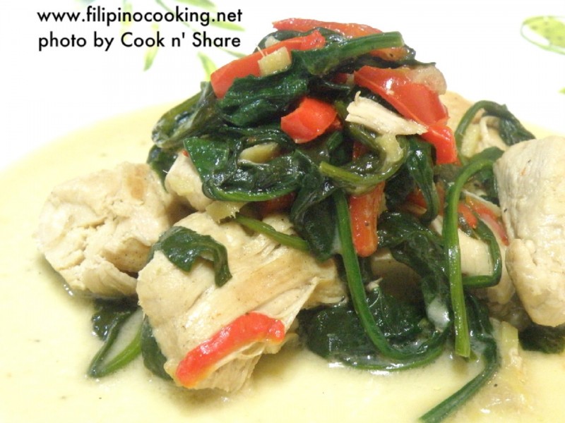 ginataang manok