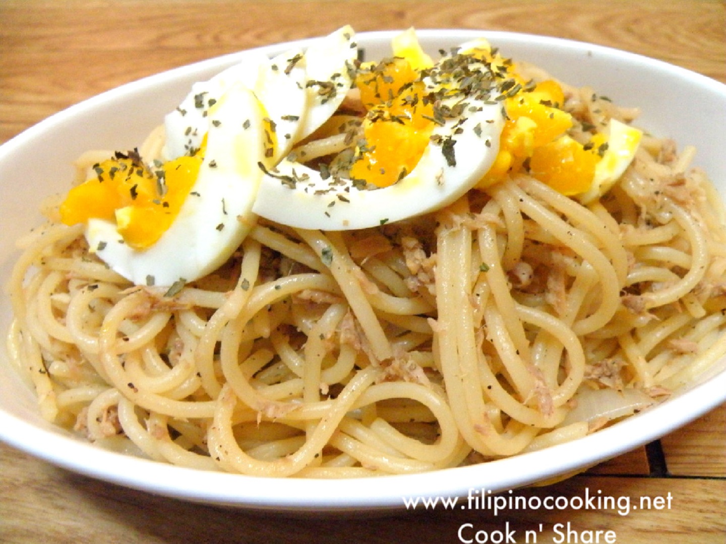 Tuna Spaghetti - Cook n&amp;#39; Share - World Cuisines