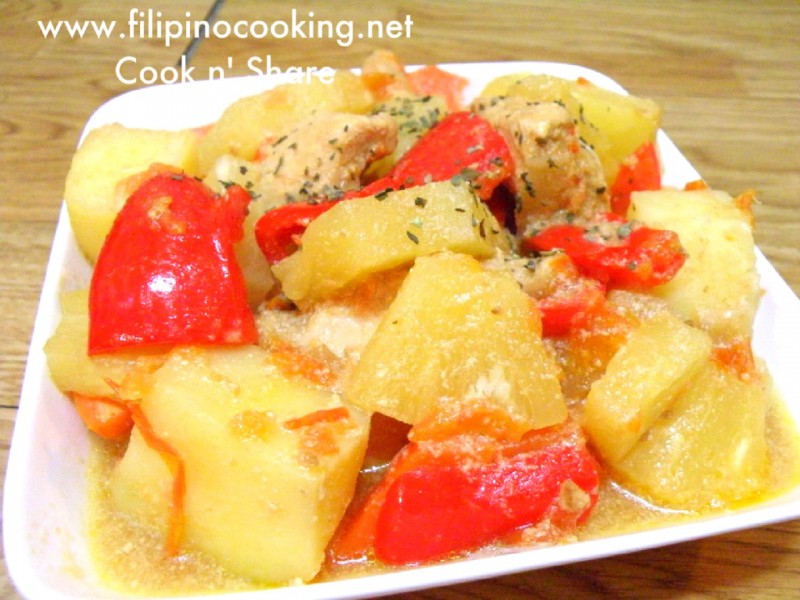 pininyahang manok