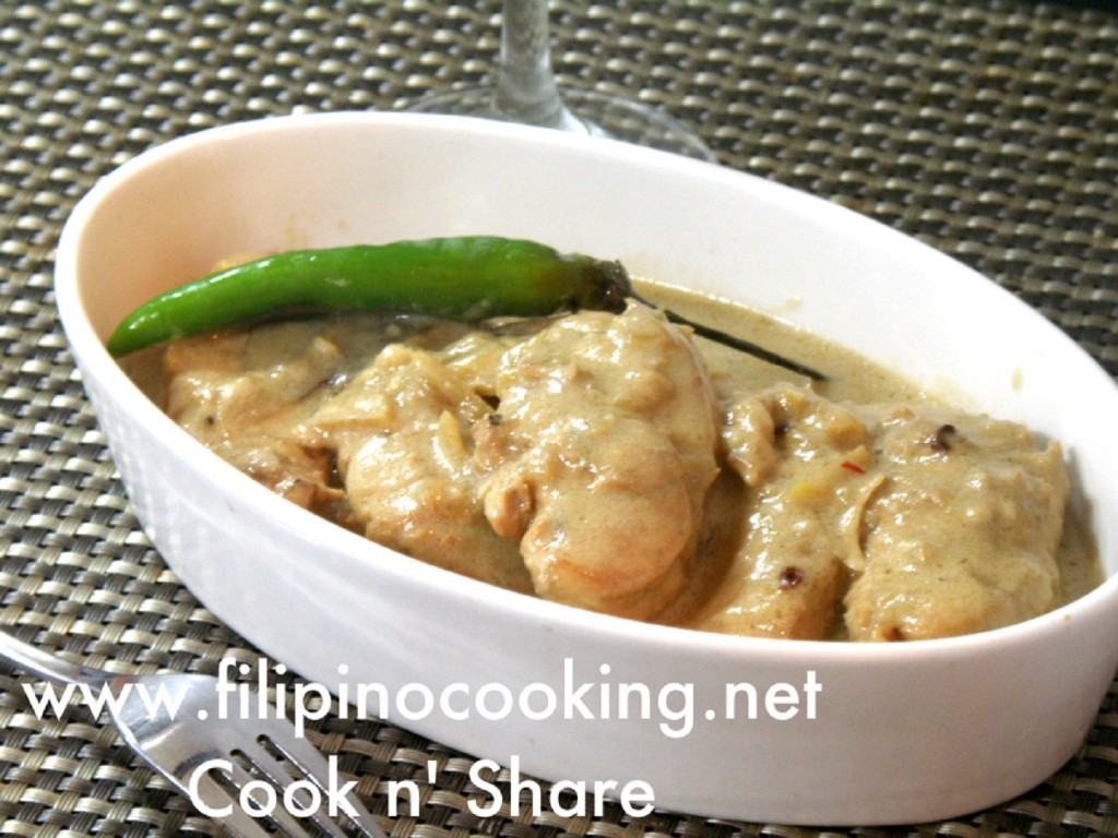 Adobong Manok Sa Gata Recipe Cook N Share World Cuisines