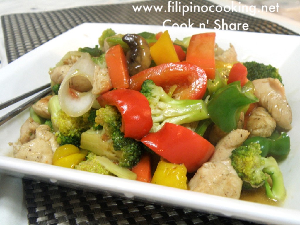 philippines chop suey recipe