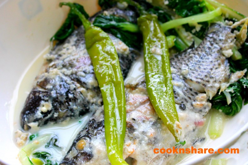 ginataang tilapia