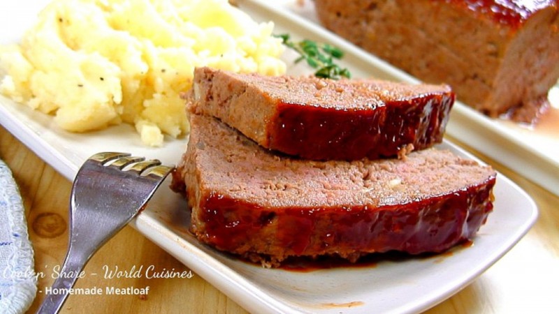 homemade meatloaf