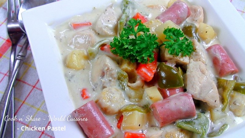 chicken pastel