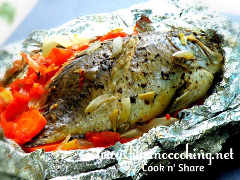pinaputok na tilapia