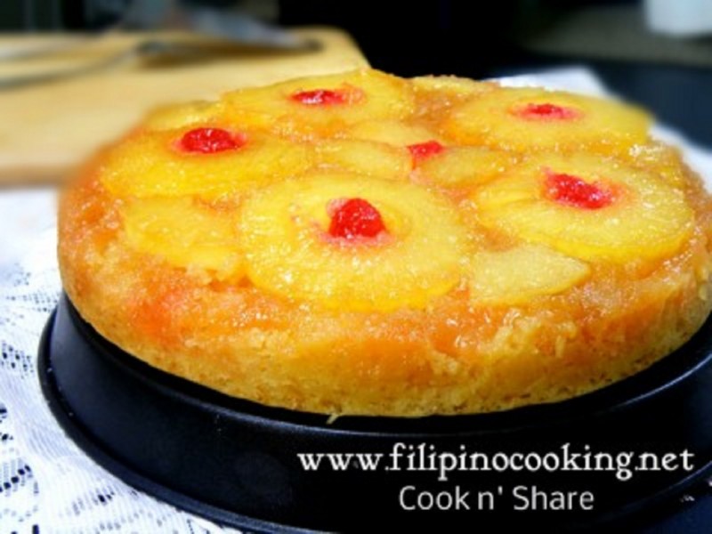 pineapple upside down cake