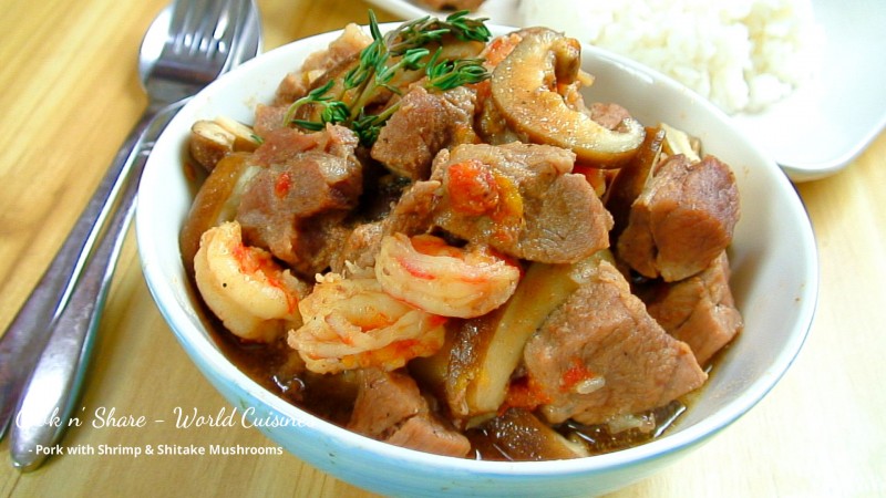 pork with mushrooms