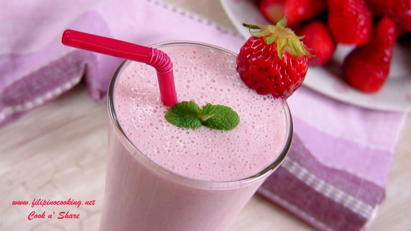 strawberry smoothie