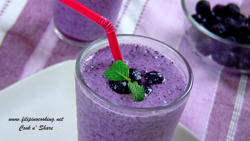blueberry smothie