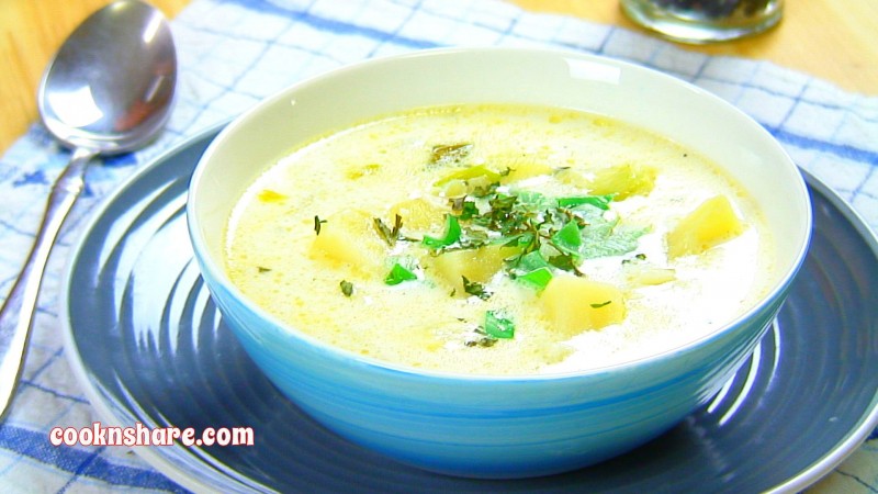 potato and leek soup