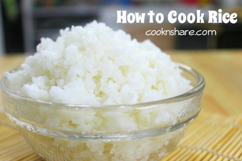 how to cook rice