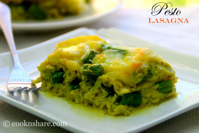 Pesto Lasagna Cook n' Share World Cuisines