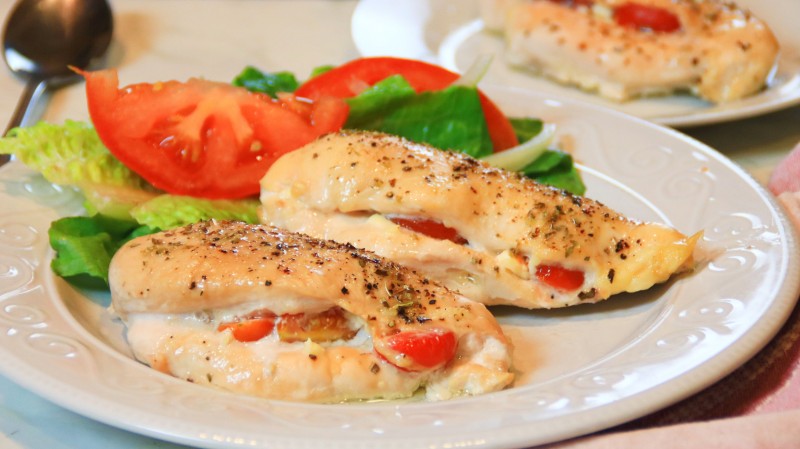 stiffed chicken