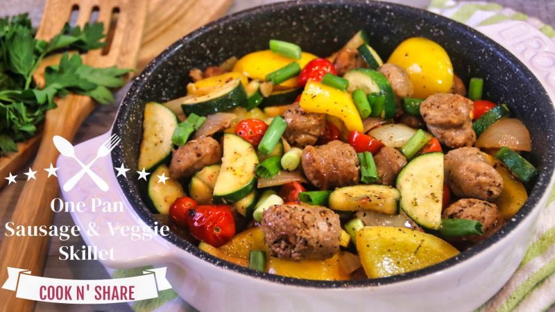 sausageveggieskillet