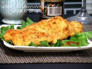 breaded chicken fillet