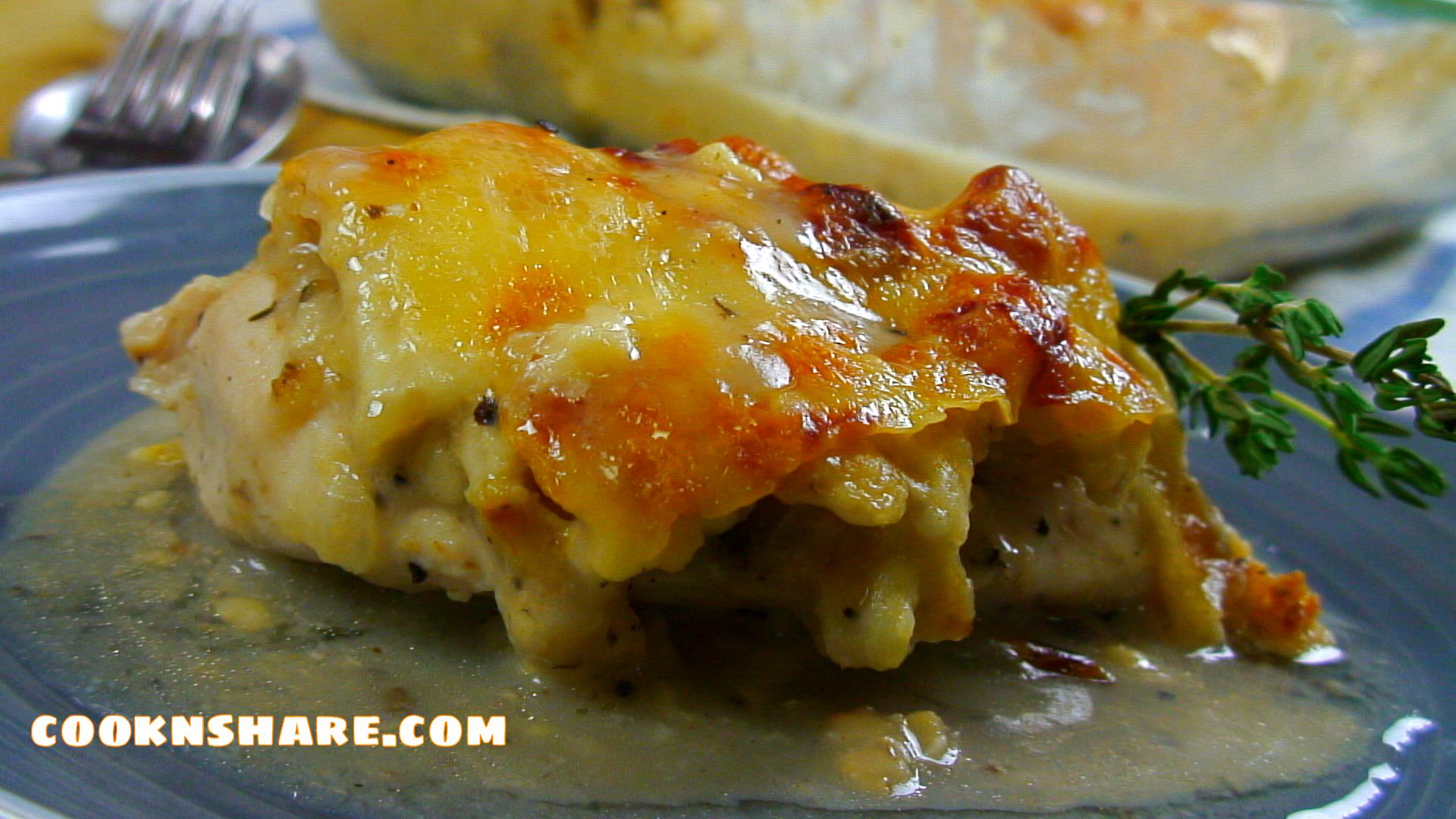 baked chicken with swiss cheese