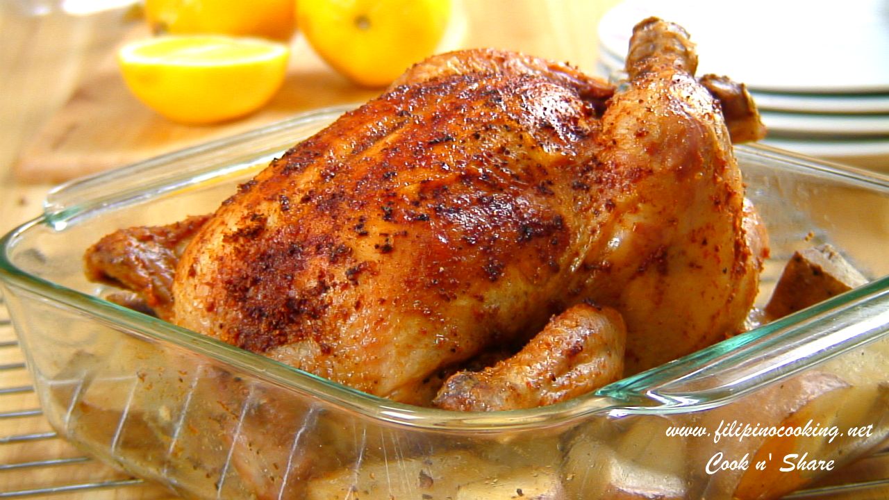 chicken with stuffing