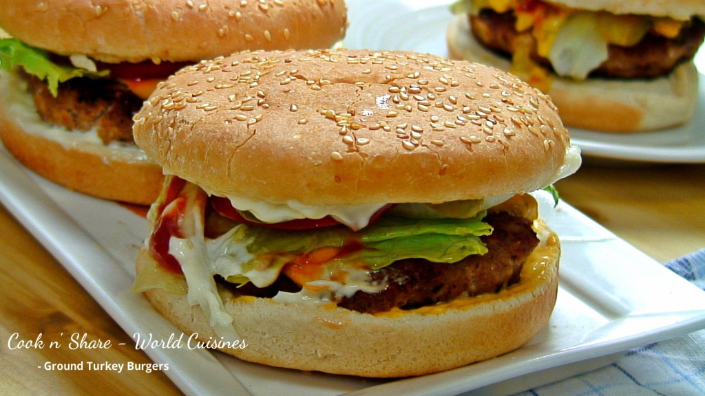 Healthy Mushroom Burger – Cook n' Share