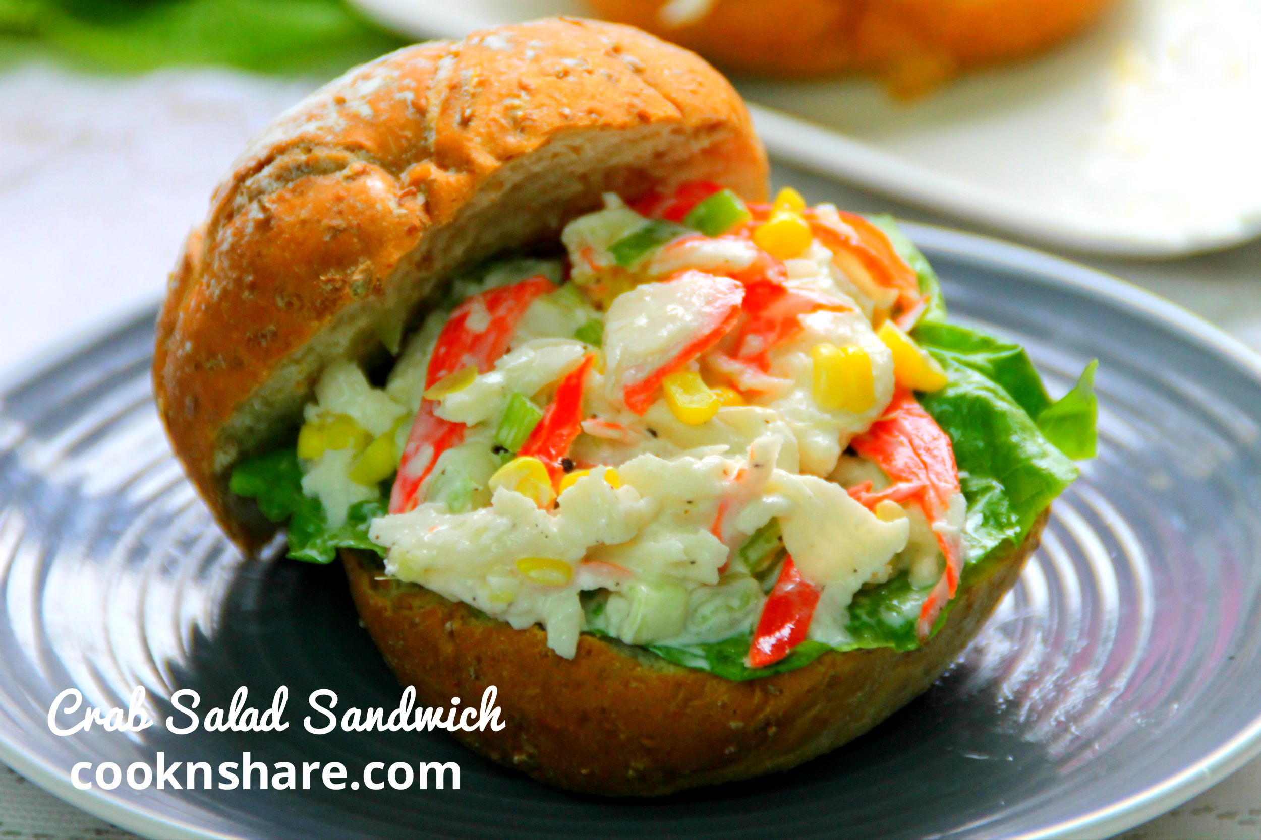 crab salad sandwich