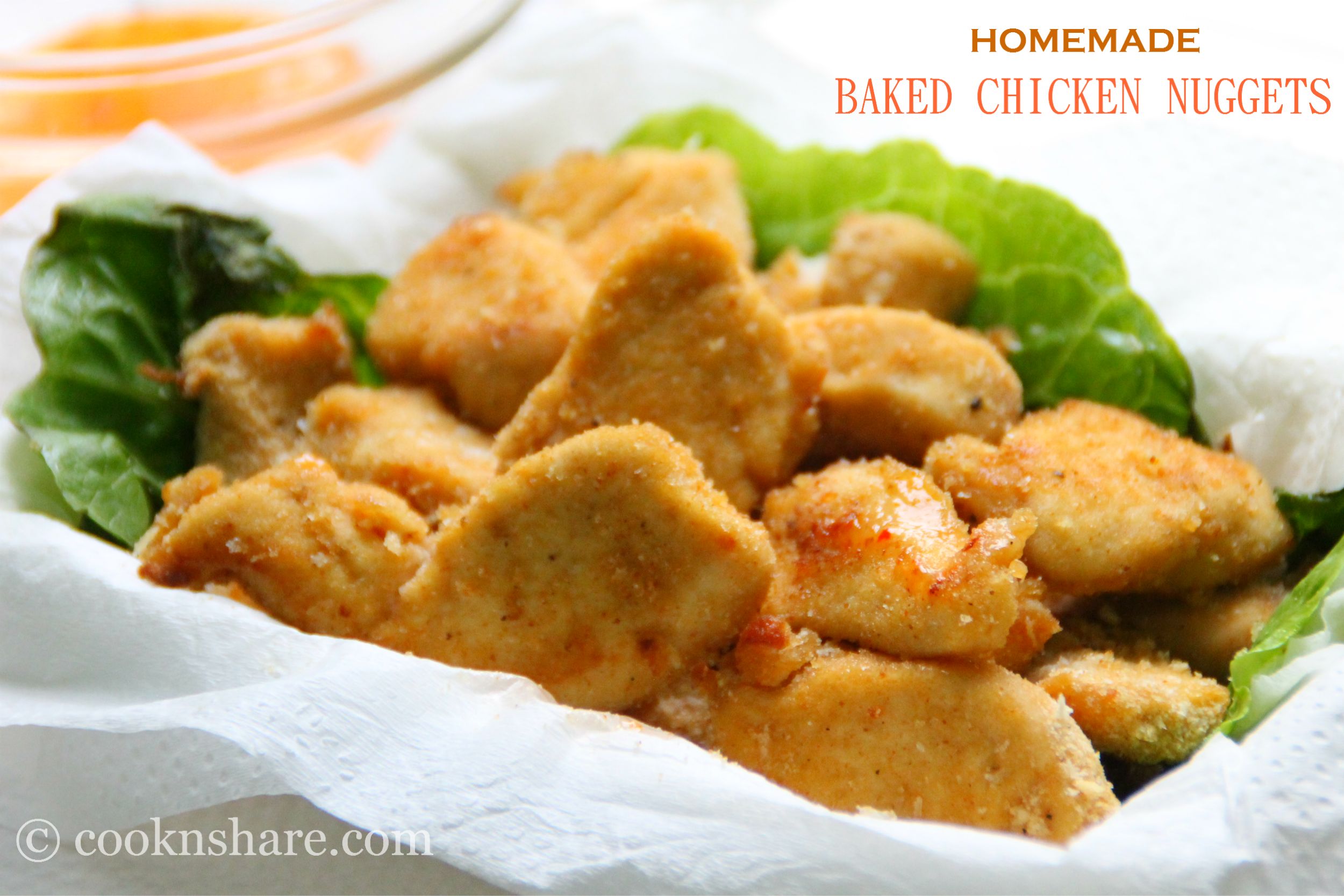 baked chicken nuggets