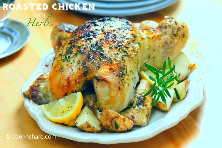 Roasted Chicken with Herbs