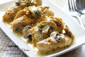 onepancreamymushroomchicken