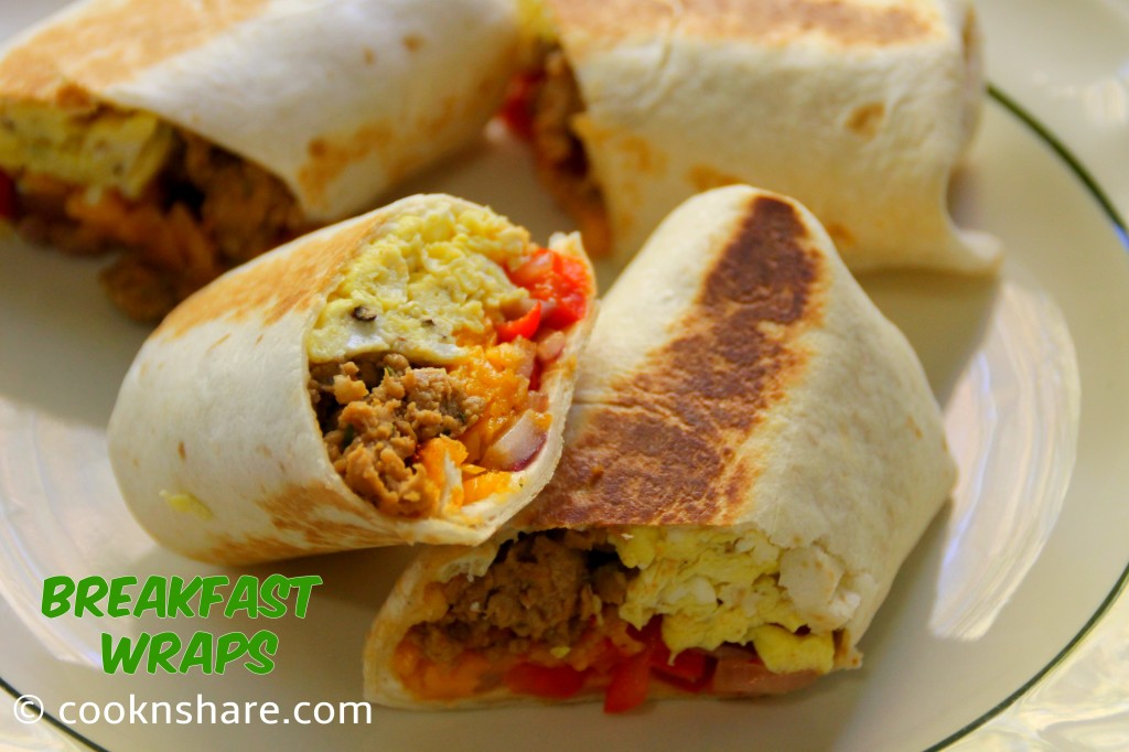 Breakfast Wraps - Cook n' Share - World Cuisines