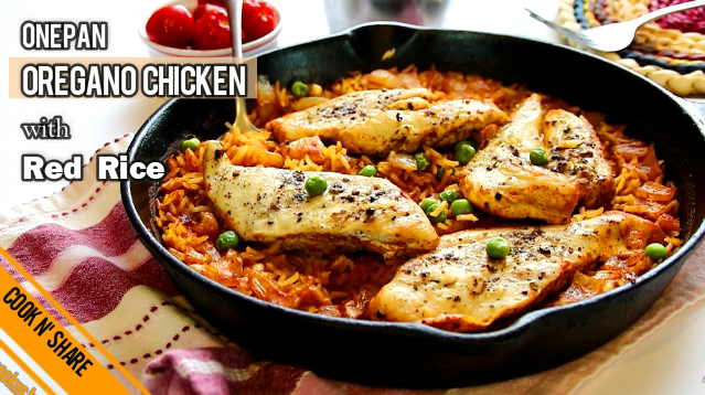 chicken with red rice