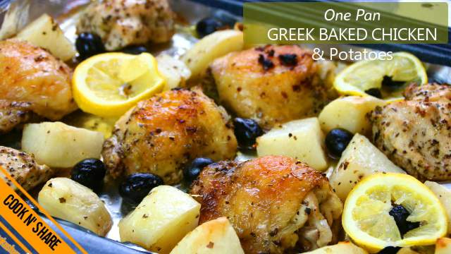 greek baked chicken