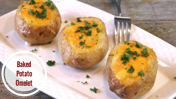 Baked Potato Omelette – Cook n' Share