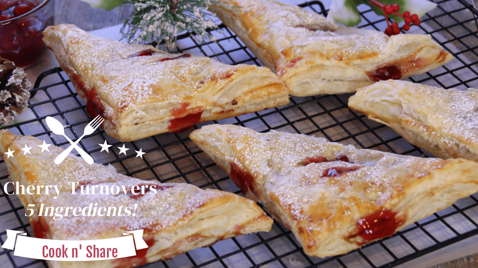 cherry turnover recipe without puff pastry