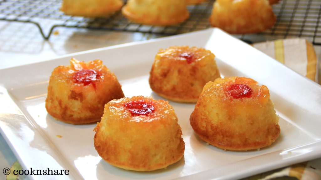 upside down cupcake