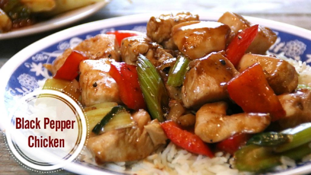 black pepper chicken