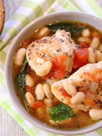 chicken and beans
