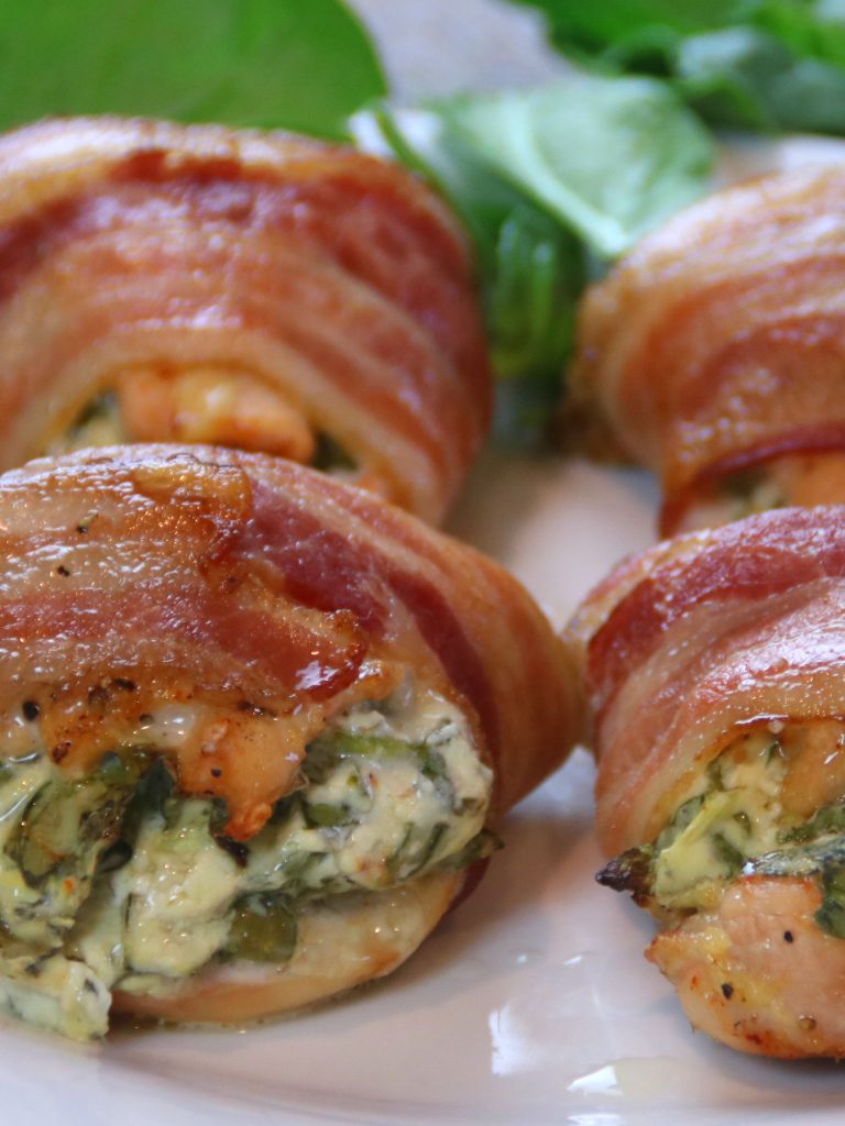 bacon stuffed chicken