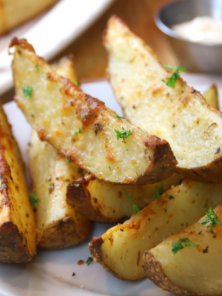 baked potato wedges