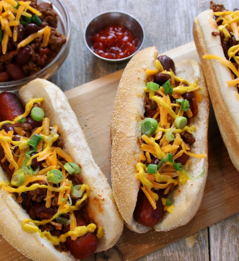 chili dogs