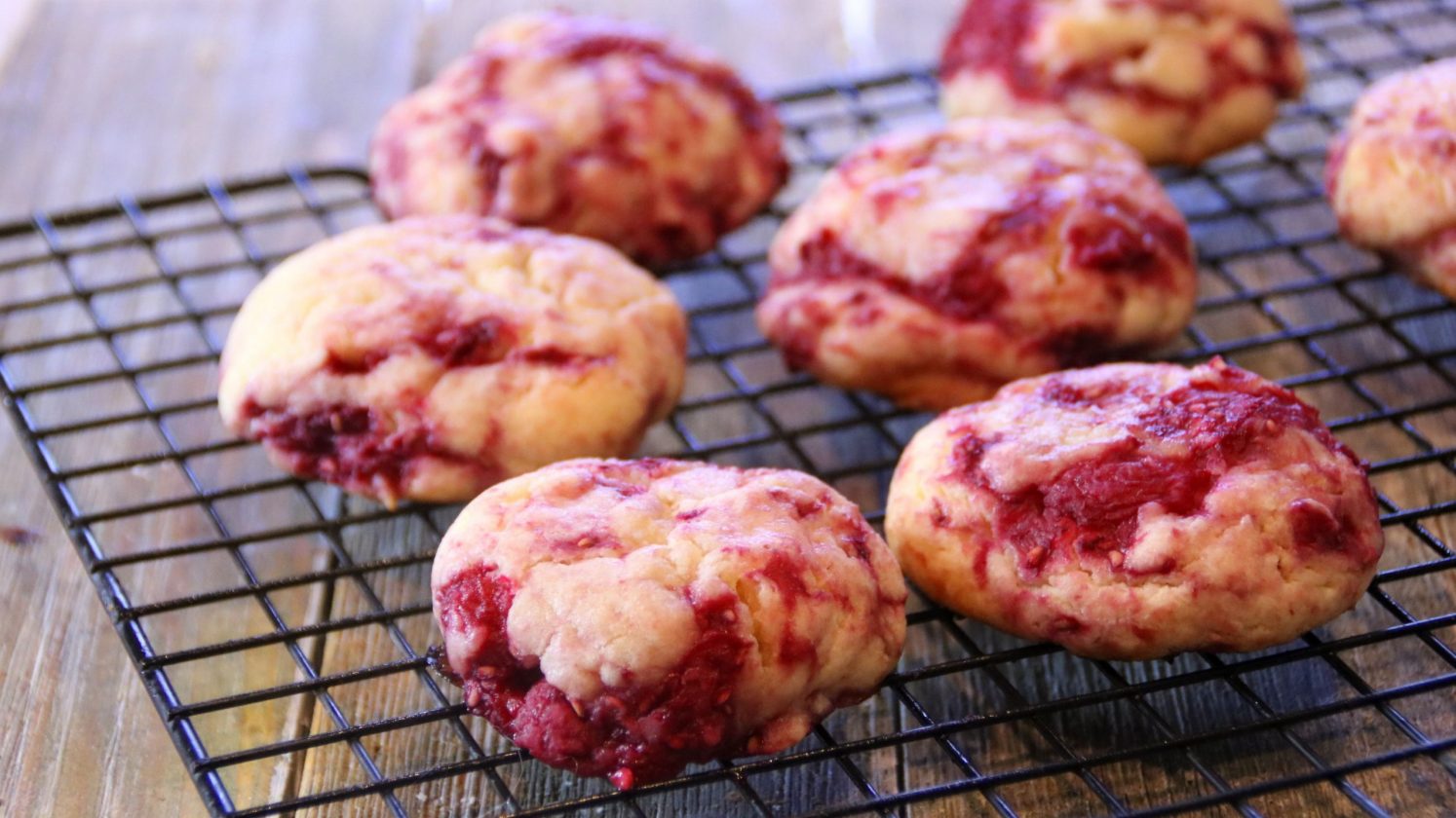 raspberry cookies