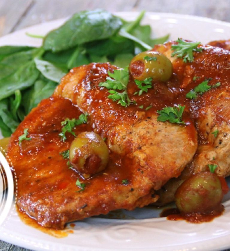 Spicy Tomato Porkchops