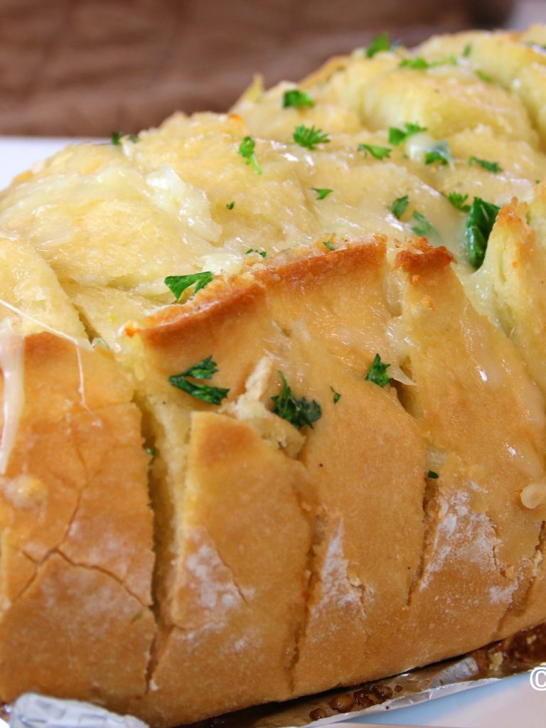 cheesy garlic bread