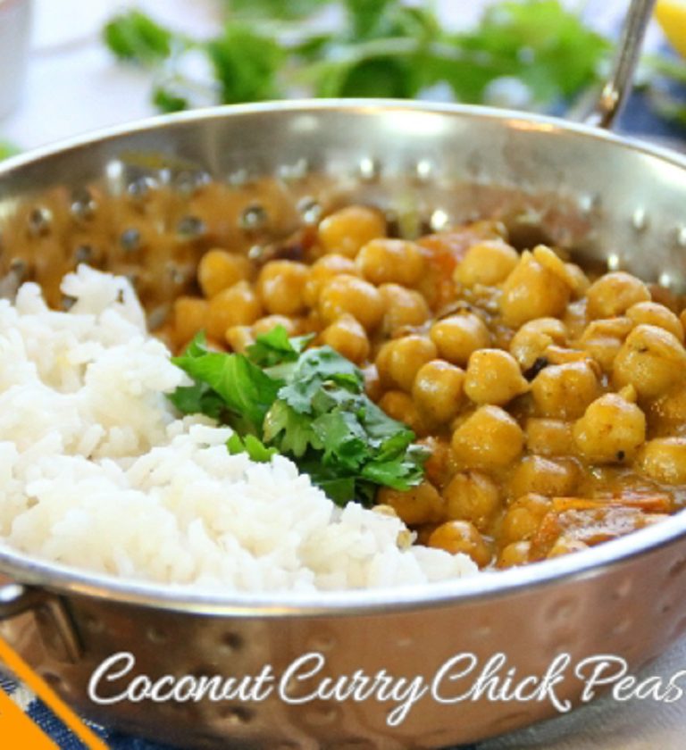 coconut curry chickpea