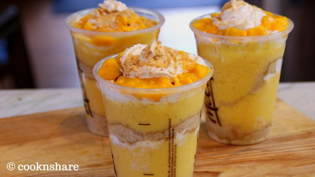 mango graham shake
