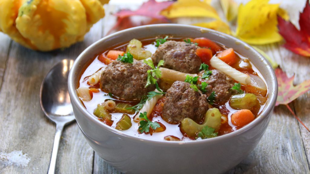 meatballs soup