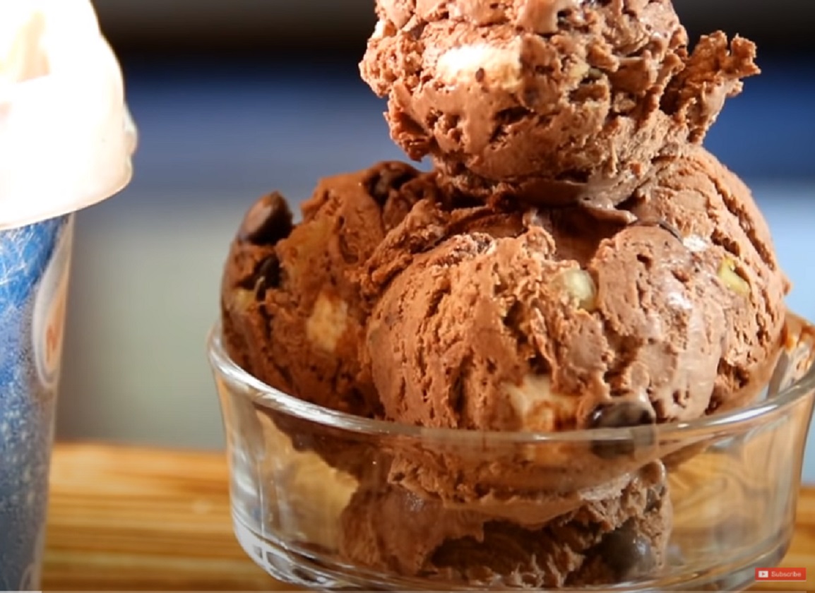 Rocky Road Ice Cream Recipe