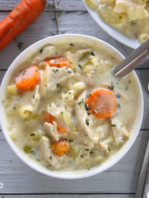Classic Creamy Chicken Noodle Soup Recipe – Cook n' Share