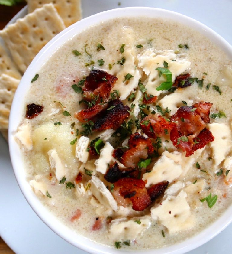 Bacon and Cauliflower Chowder - Cook n' Share