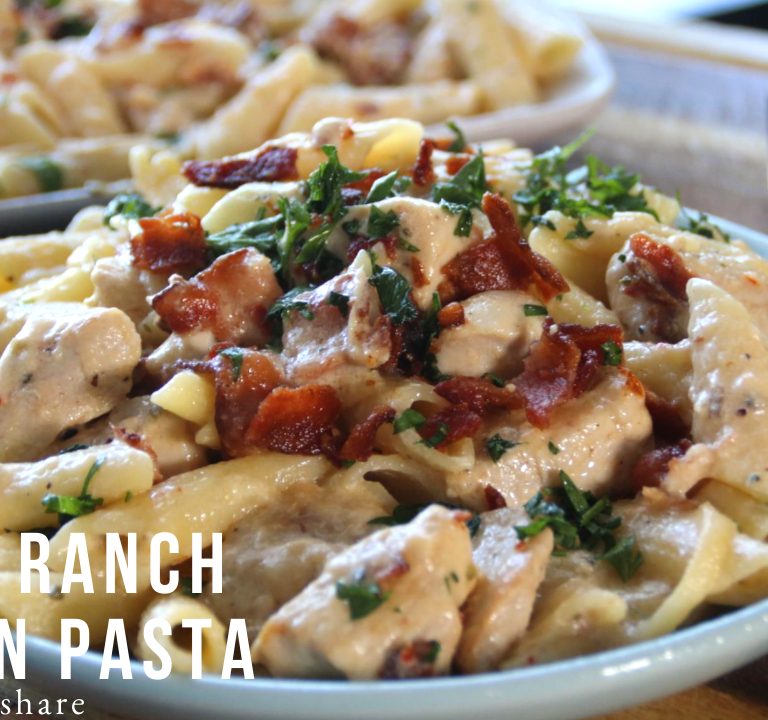 baconranchchickenpasta