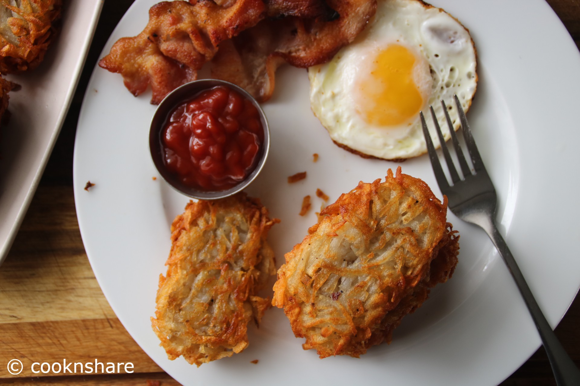 Crispy Hash Browns - The Forked Spoon