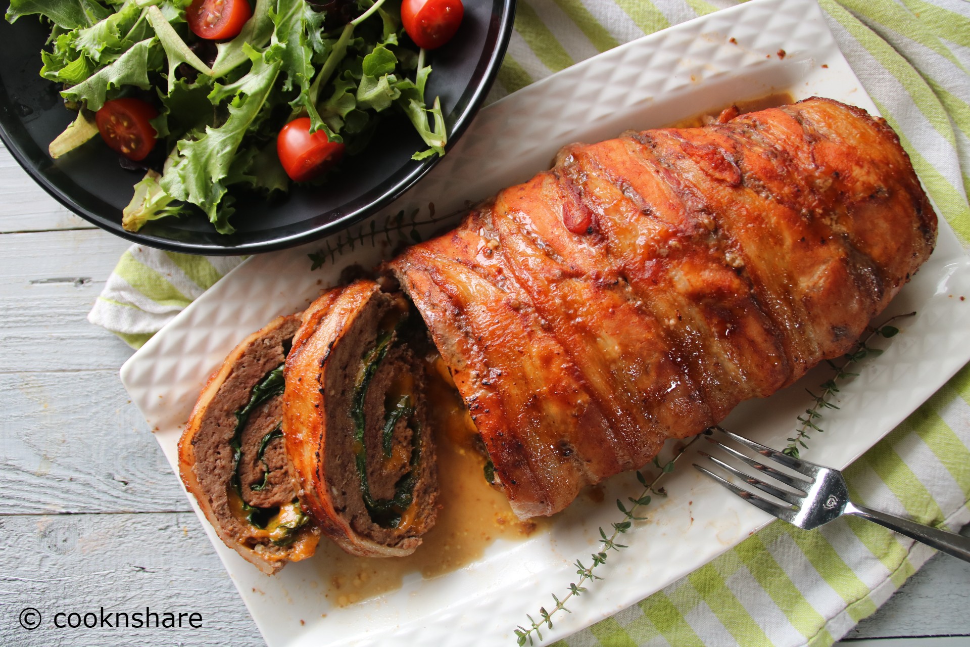 Bacon Wrapped Meatloaf RECIPE and VIDEO