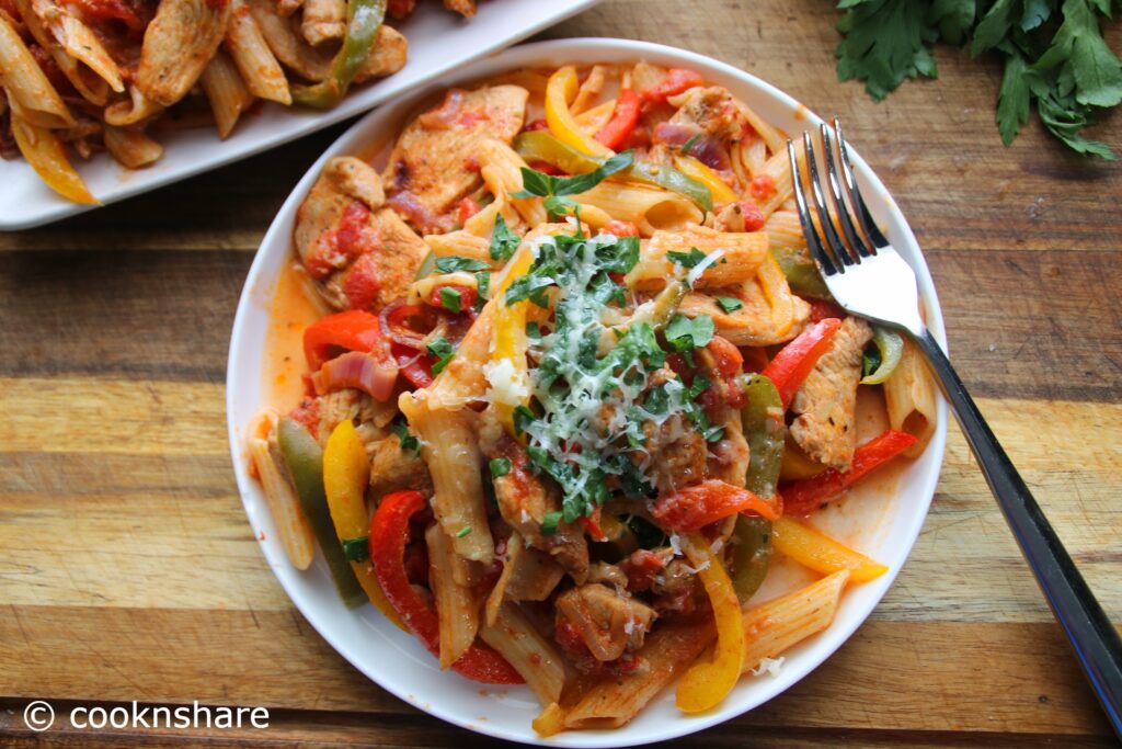 Chicken Fajita Pasta
